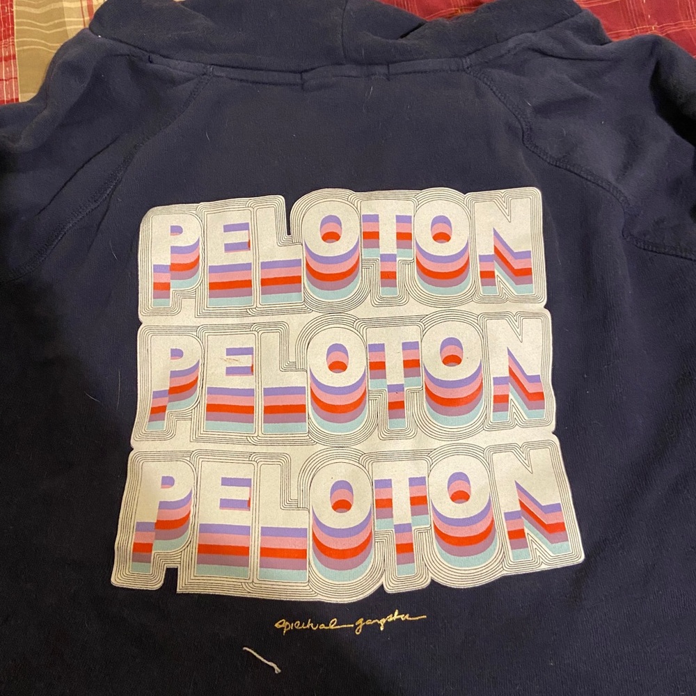 Cropped hoodie, Peloton by Spiritual Gangster